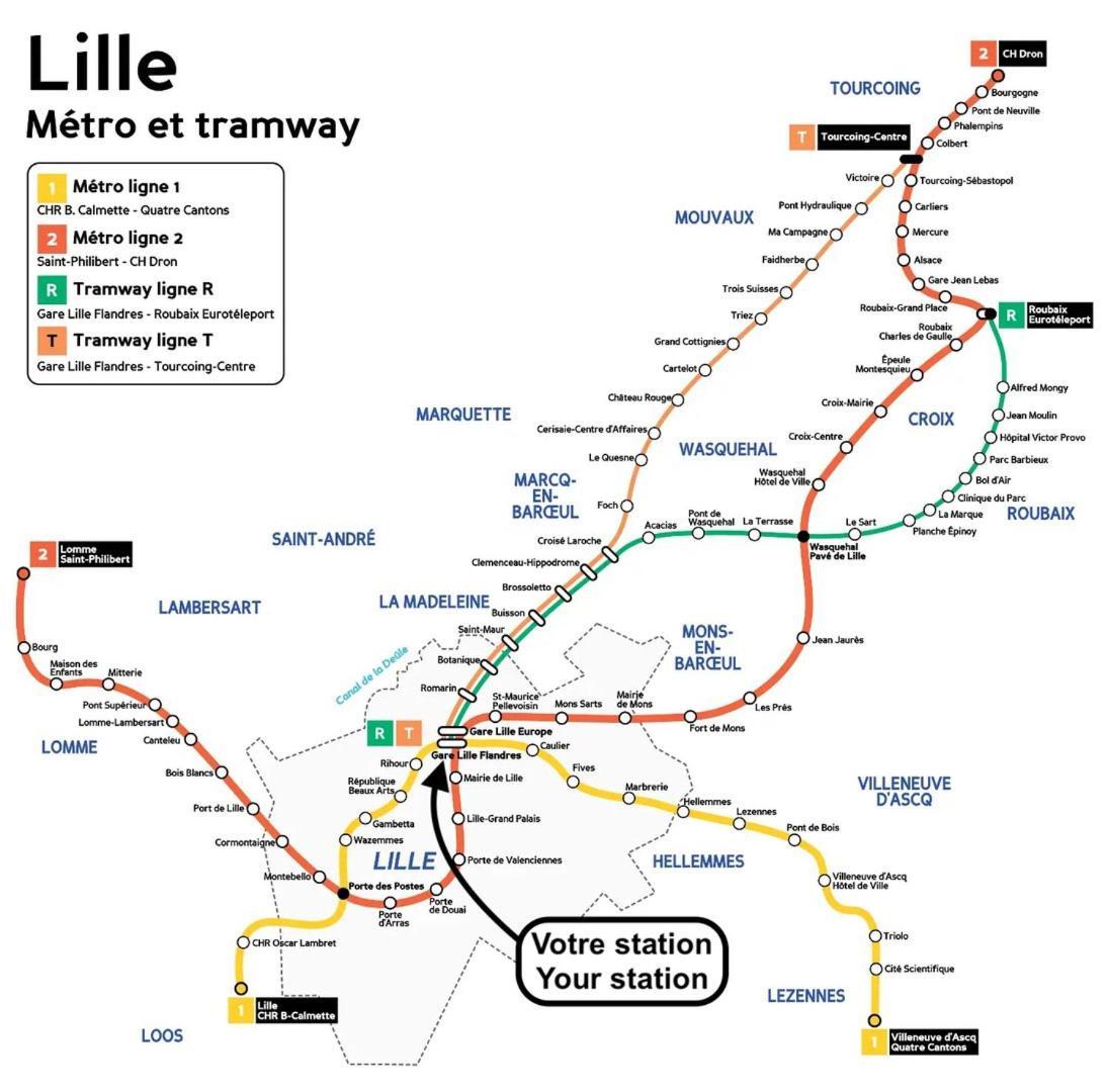 Lille Hypercentre Gares - Small Suite Exteriör bild